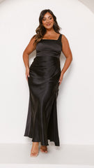 Alaria Maxi Dress - Black