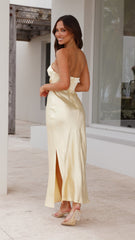 Valerie Maxi Dress - Yellow