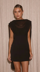 Marena Mini Dress - Black