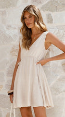 Pip Mini Dress - Beige