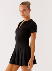 Alondra Mini Dress - Black
