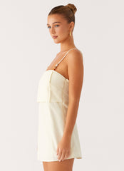 Andres Mini Dress - Butter
