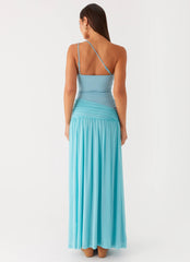 Aurelia Maxi Dress - Aqua