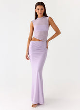 Briony Maxi Dress - Lavender