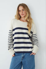 Charlotte Oversized Striped Sweater