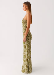 Georgiana Maxi Dress - Jade Fern