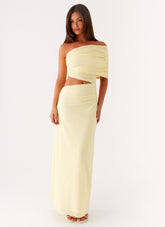 Gillian Maxi Dress - Yellow