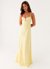 Joanie Maxi Dress - Yellow