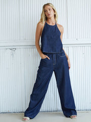June Baggy Tie Pants