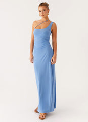Larisa Maxi Dress - Cornflower Blue