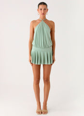 Mable Mini Dress - Green