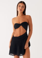 Marbella Mini Dress - Black