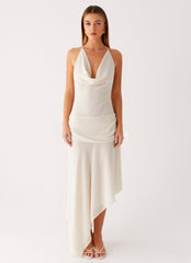 Nyra Midi Dress - Cream