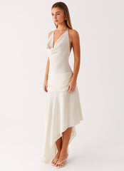 Nyra Midi Dress - Cream
