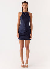 Rhia Mini Dress - Navy