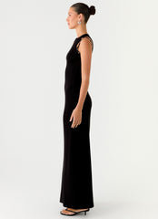 Rockstar Maxi Dress - Black