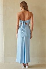 Romina Satin Maxi Dress