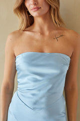 Romina Satin Maxi Dress