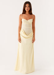 Romy Maxi Dress - Yellow