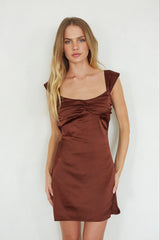 Sloane Tie Back Mini Dress