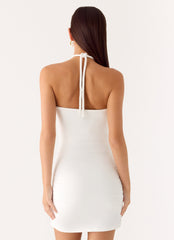 Sacred Mini Dress - White
