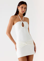 Sacred Mini Dress - White
