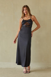 Selma Twist Lace Maxi Dress