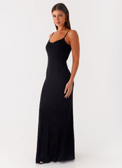 Serene Escape Maxi Dress - Black