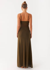Starfall Maxi Dress - Khaki