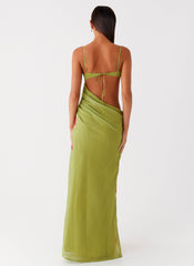 Tropic Rush Cut Out Maxi Dress - Jungle Floral