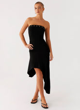 Unapologetic Midi Dress - Black
