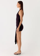 Vedetta Mini Dress - Black