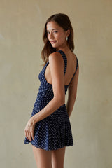 Alessia Polka Dot Mini Dress