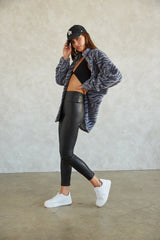 Edna Faux Leather Leggings