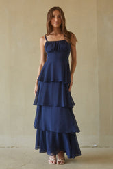 Clarke Ruffled Maxi Dress