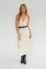 Dahlia Halter Midi Dress