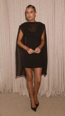 Marena Mini Dress - Black