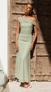 Malayah Maxi Dress - Sage