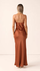 Ziah Maxi Dress - Copper