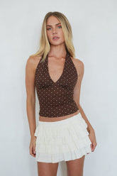 Marlo Ruffle Tiered Mini Skort