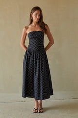 Joey Polka Dot Midi Dress