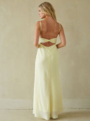 McKall Chiffon Maxi Dress