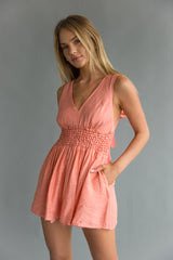 Skyla Tie Back Romper
