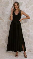 Amira Maxi Dress - Black