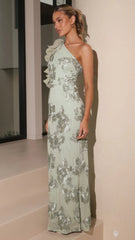 Darlee Maxi Dress - Sage Floral