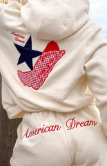Beginning Cream American Dream Hoodie