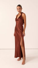 Sian Maxi Dress - Rust