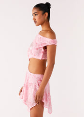 Aletta Sequin Mini Dress - Pink