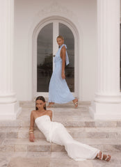 Anticipating Sequin Maxi Dress - White