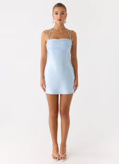 Belize Mini Dress - Blue